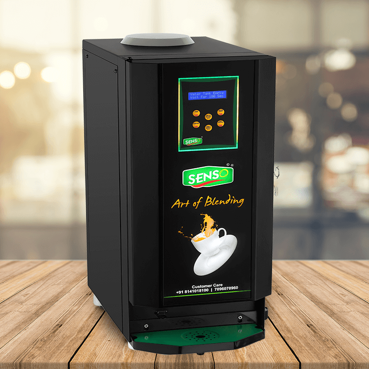 Three Option Tea-Coffee Vending Machine