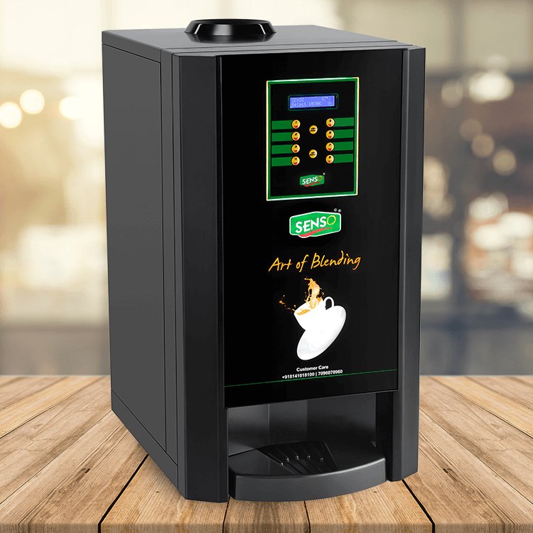 Four Option Tea–Coffee Vending Machine